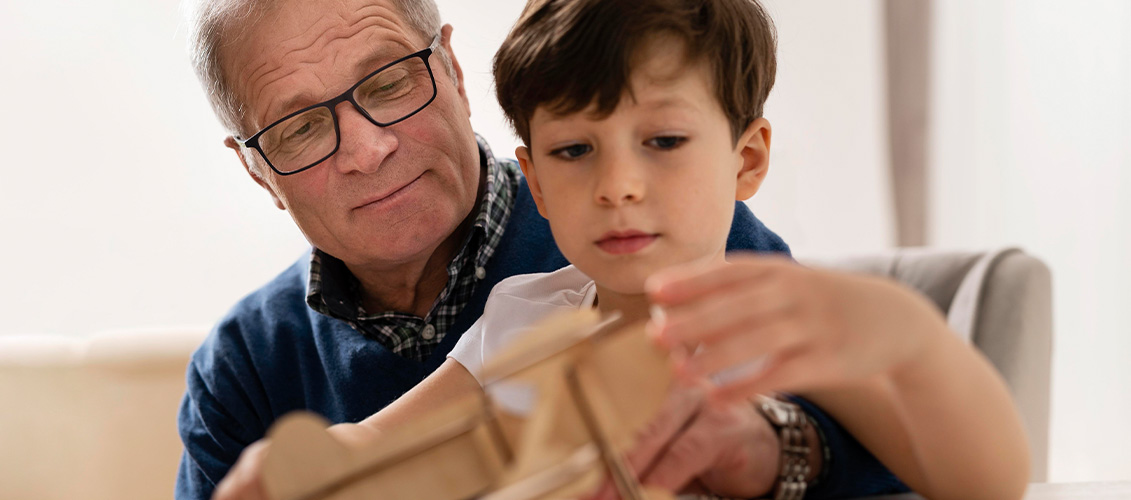 Los beneficios de convivir en un hogar con personas de la tercera edad